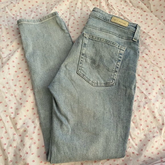 AG Adriano Goldschmied The Prima Crop Cigarette Crop AG-ED Denim Jeans Size 26 - Picture 4 of 8